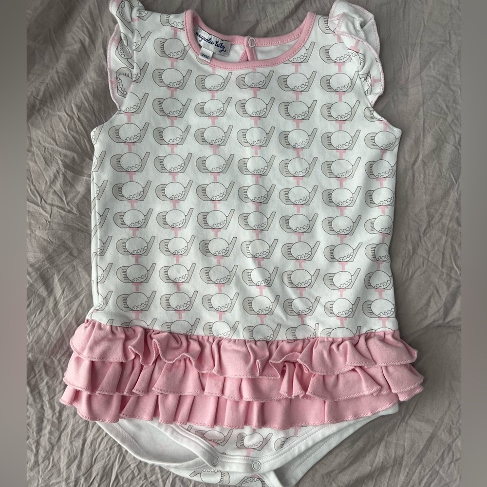 Baby girl golf bubble